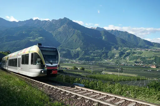 Best view of train travelling