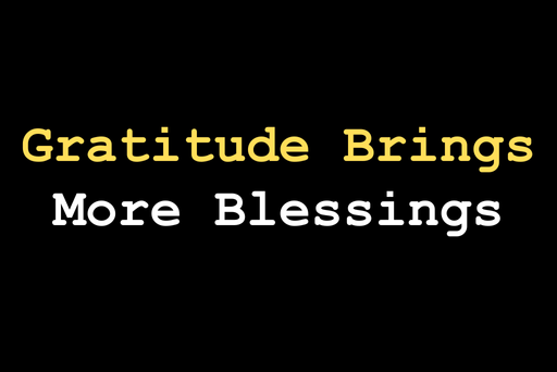 Gratitude